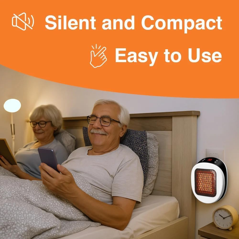 Rapid And Powerful Heating In 30 Seconds - Wall-Mounted Heater