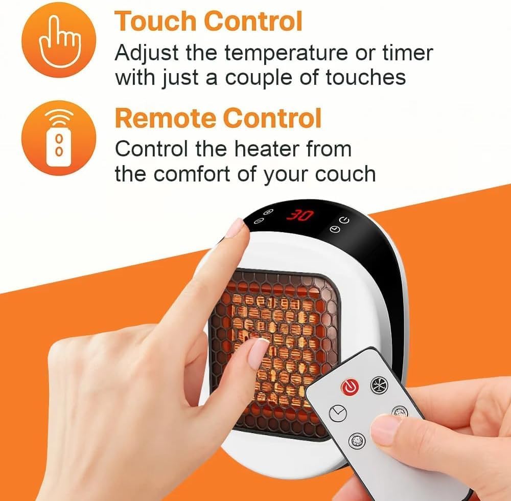 Rapid And Powerful Heating In 30 Seconds - Wall-Mounted Heater