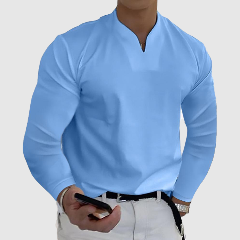 Gentlemans business Long Sleeve Fitness T-shirt