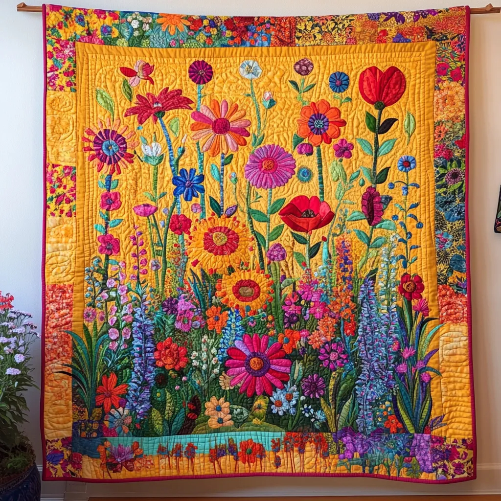 Exquisite Quilted Blanket