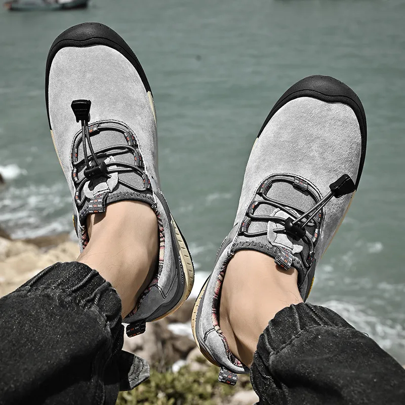 MEN'S OUTDOOR COMFORTABLE ORTHOPEDIC HIKING SNEAKERS