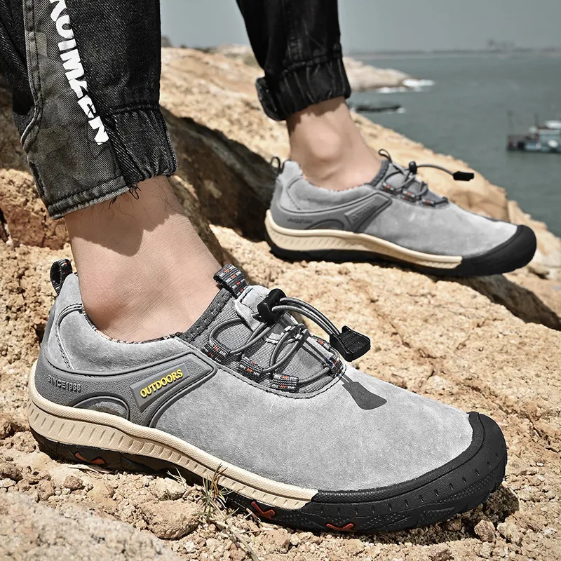 MEN'S OUTDOOR COMFORTABLE ORTHOPEDIC HIKING SNEAKERS