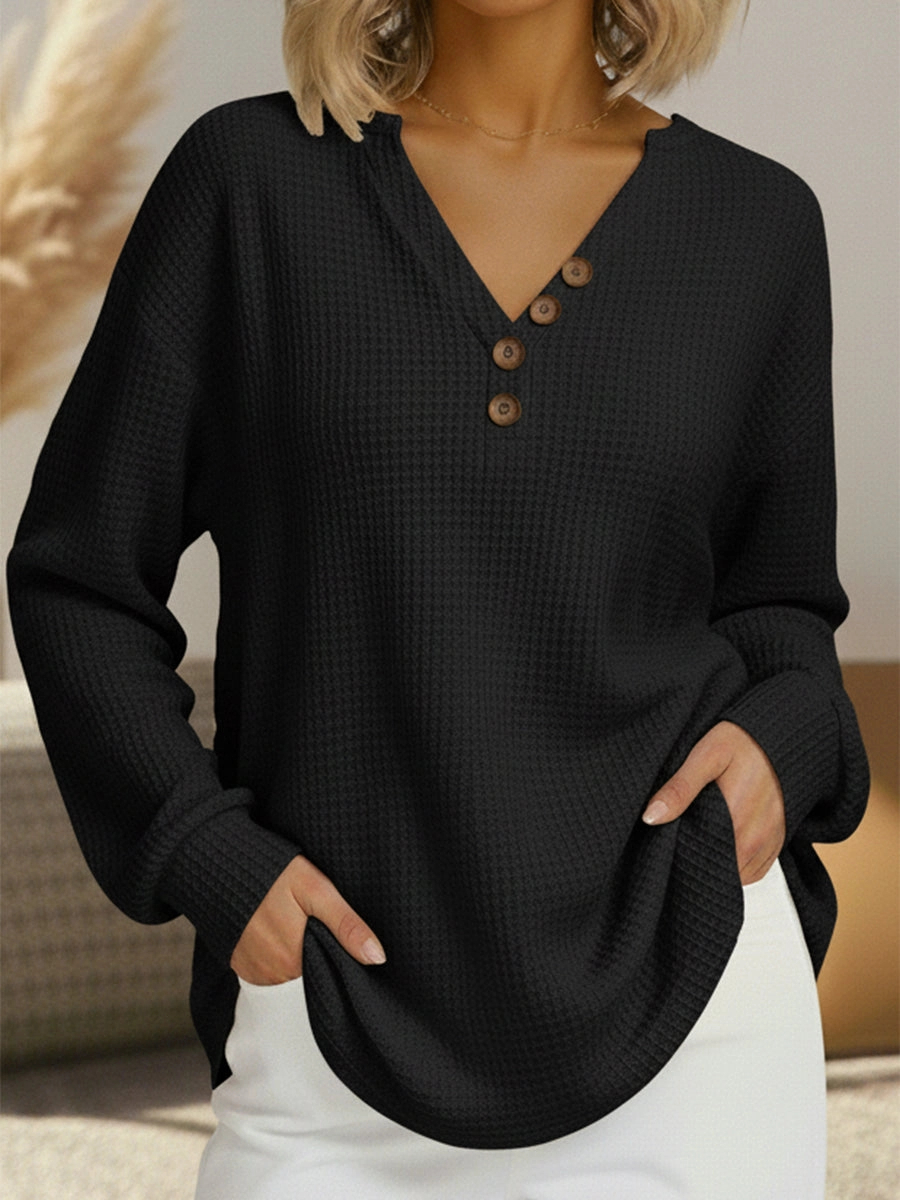 Women's sweater with extra warmth