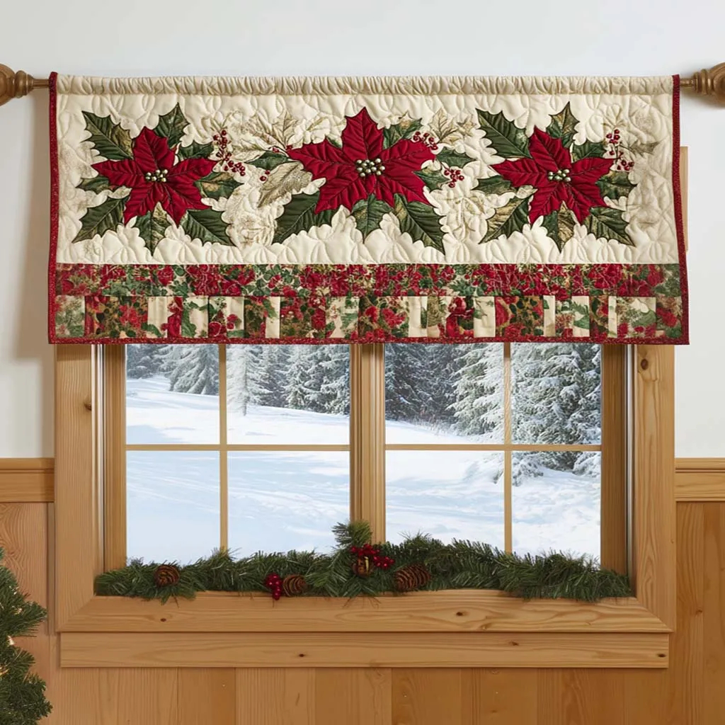 Exquisite Quilted Valance