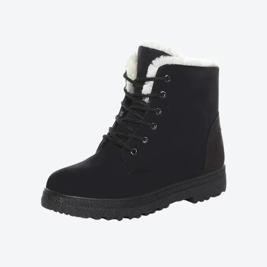 Walk Anti-Slip Waterproof Lace Up Snow Boots Comfortable and Light Weight