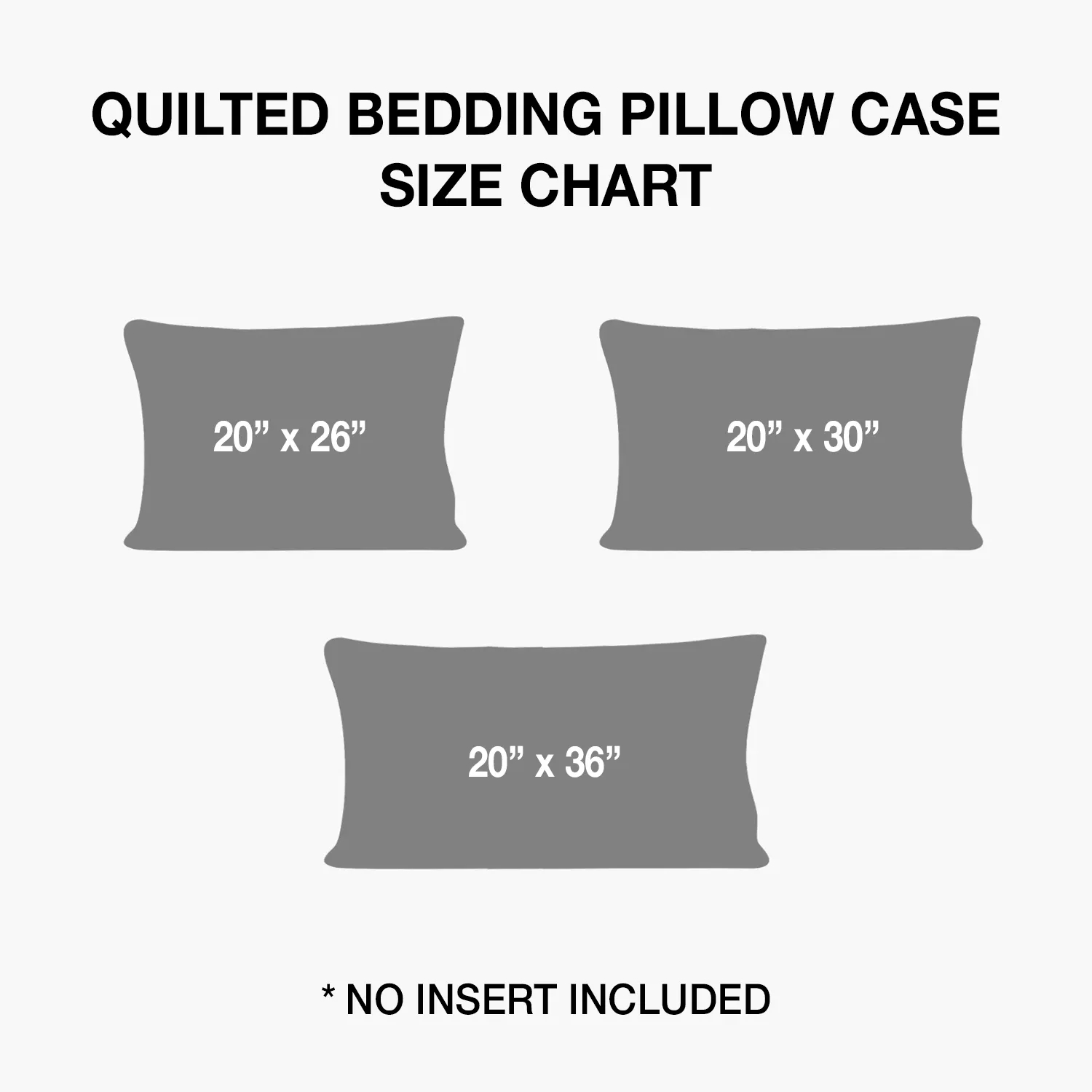 Quilted Bedding Pillow Case
