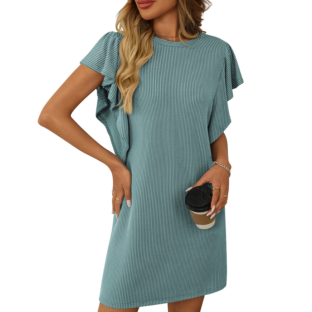 Women's Ruffle Sleeve Dress