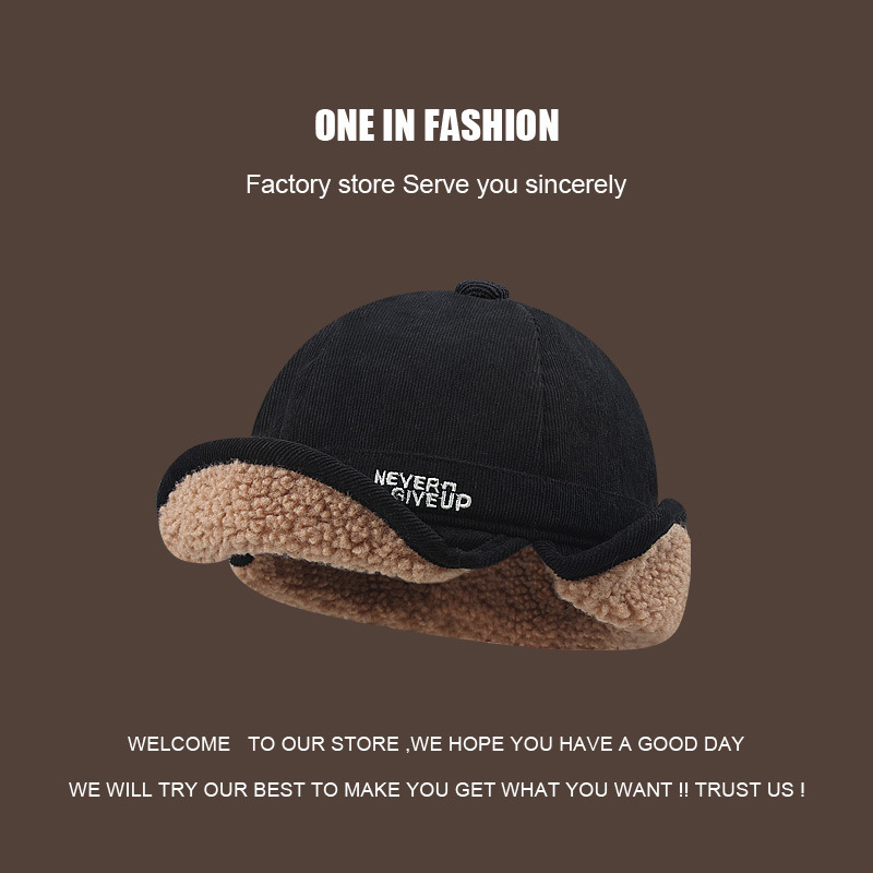 Winter Warm Trapper Baseball Cap with Earflaps