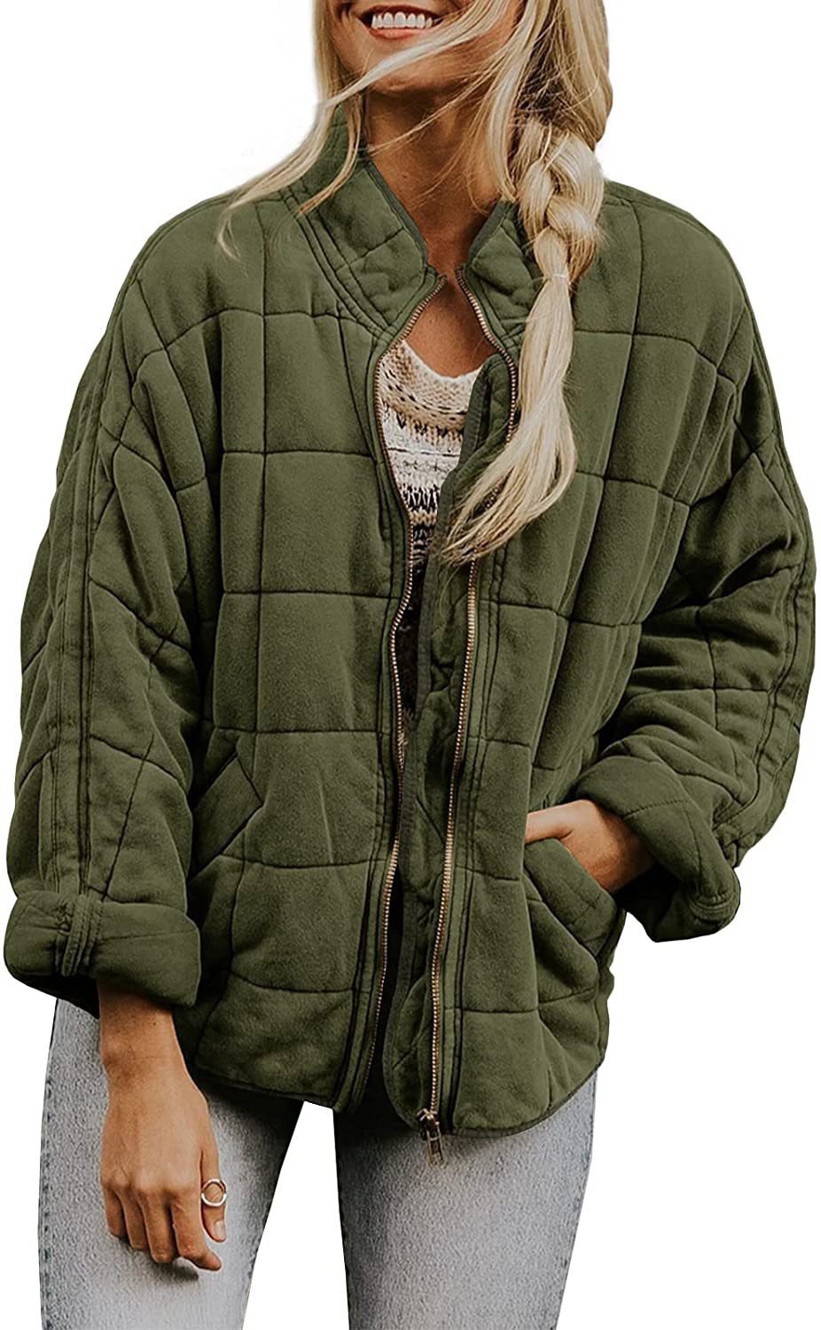 Women's Loose-fitting Long-sleeved Pocket Jacket