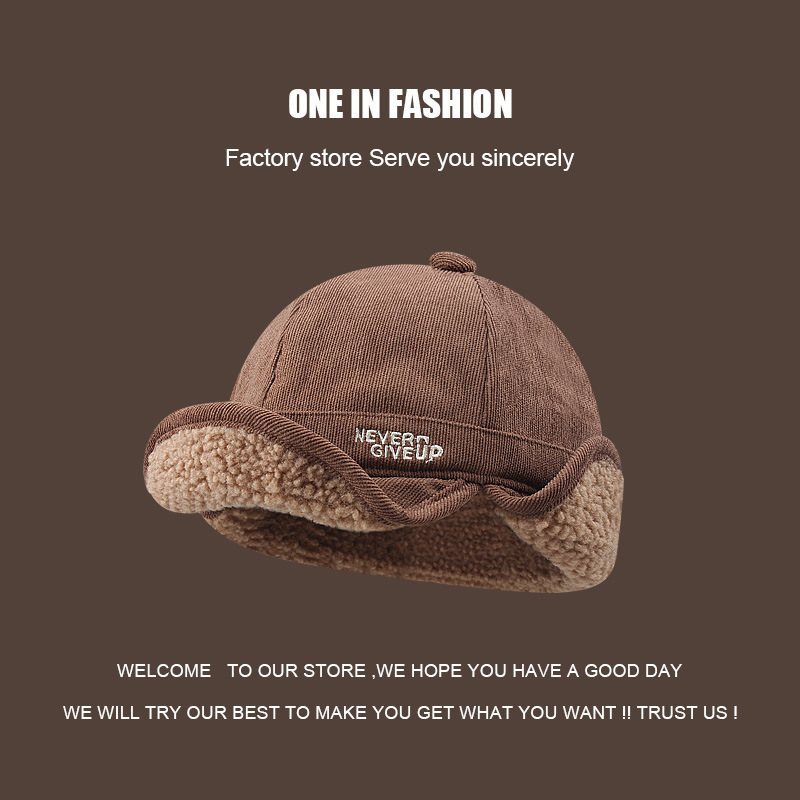 Winter Warm Trapper Baseball Cap with Earflaps