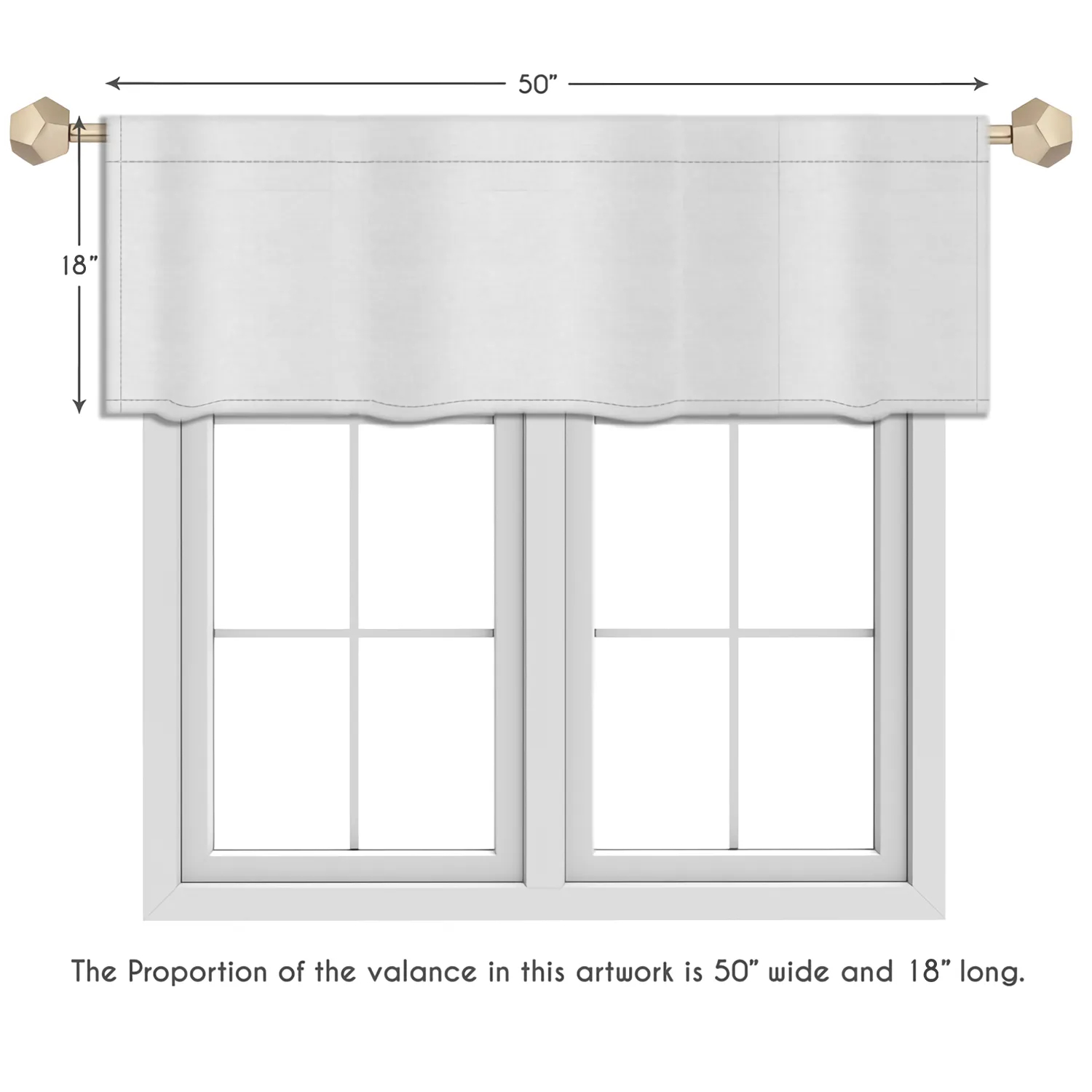 Exquisite Quilted Valance