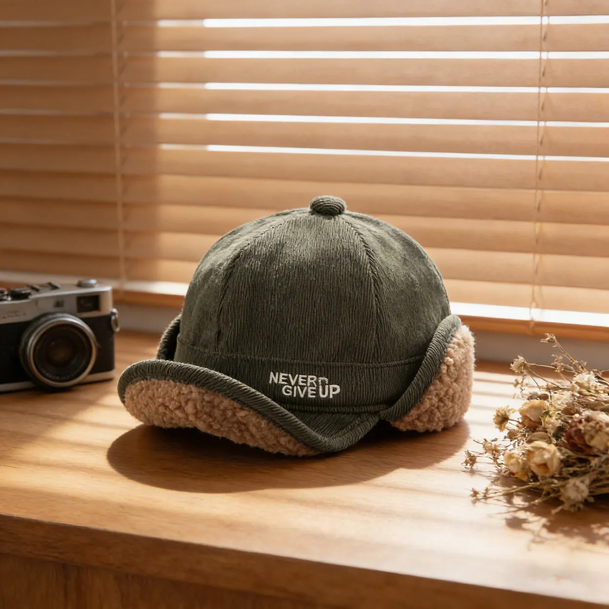 Winter Warm Trapper Baseball Cap with Earflaps