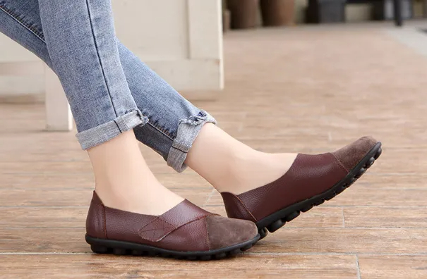 Women’s Leather Comfort Slip-On Loafers