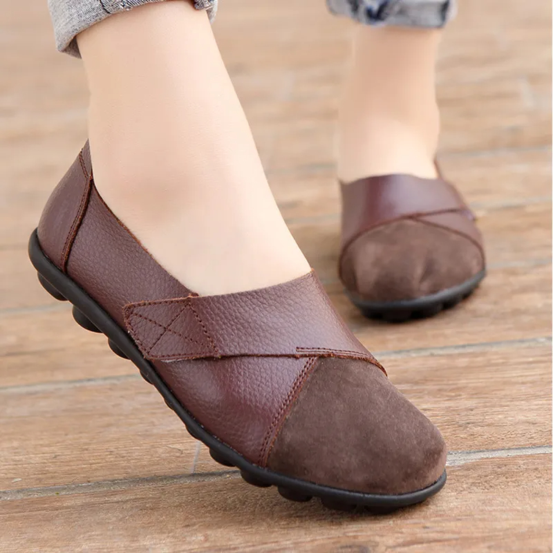 Women’s Leather Comfort Slip-On Loafers