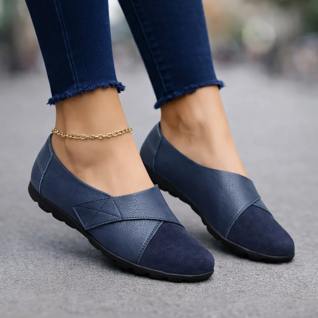 Women’s Leather Comfort Slip-On Loafers