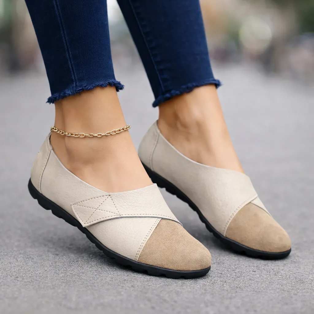 Women’s Leather Comfort Slip-On Loafers