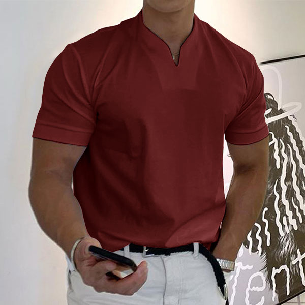 Gentlemans business Short Sleeve Fitness T-shirt