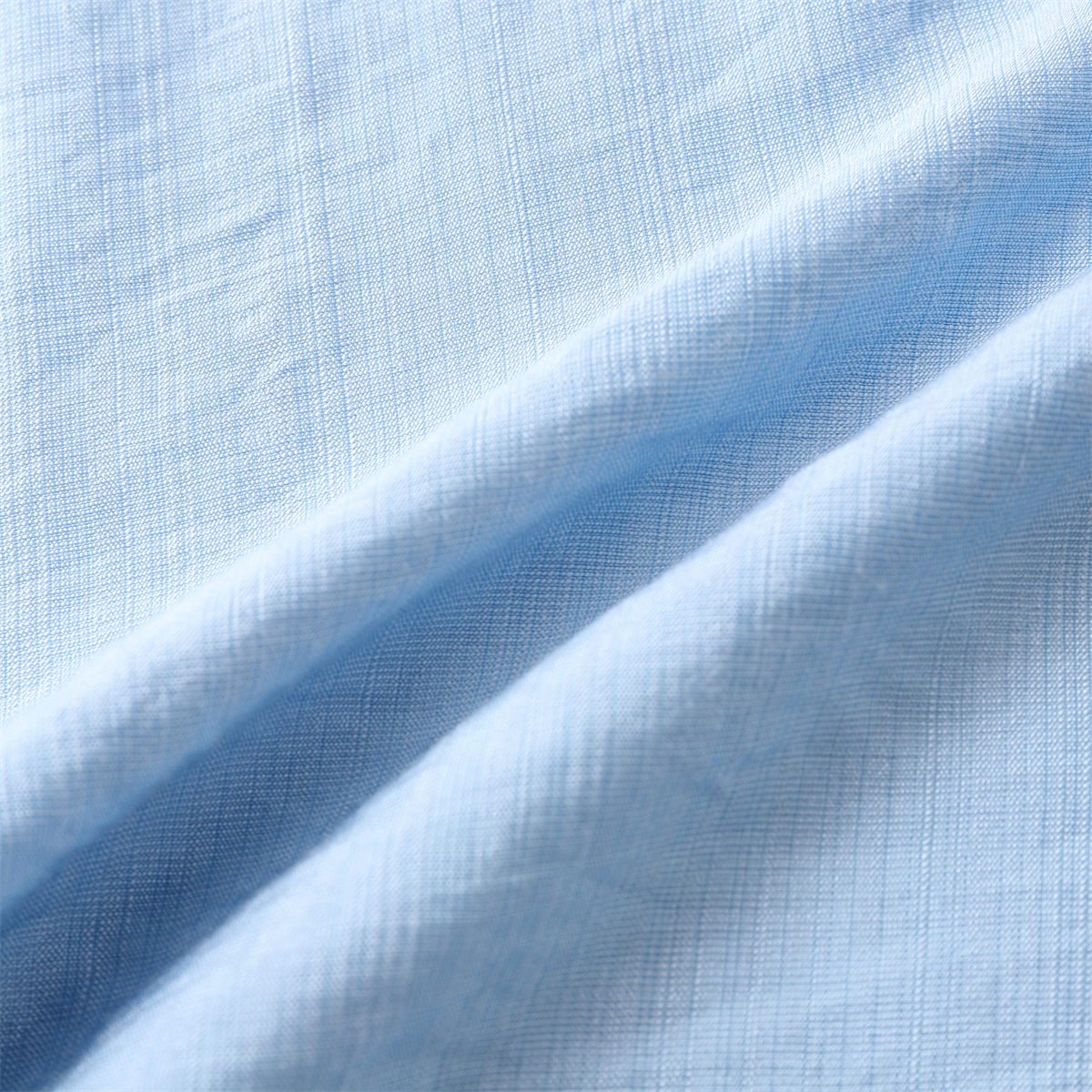 Men's Cotton And Linen Texture Comfortable Casual Daily Short-sleeved Shirt