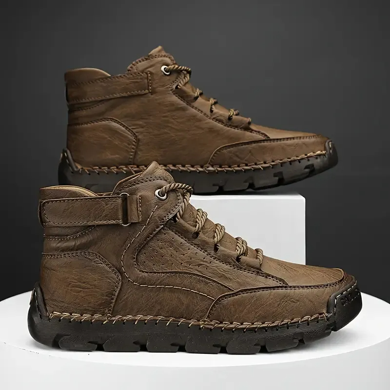 (🔥CLEARANCE SALE - 50% OFF) Men's Handcrafted Cowhide Shoes - Relieve Foot Pain