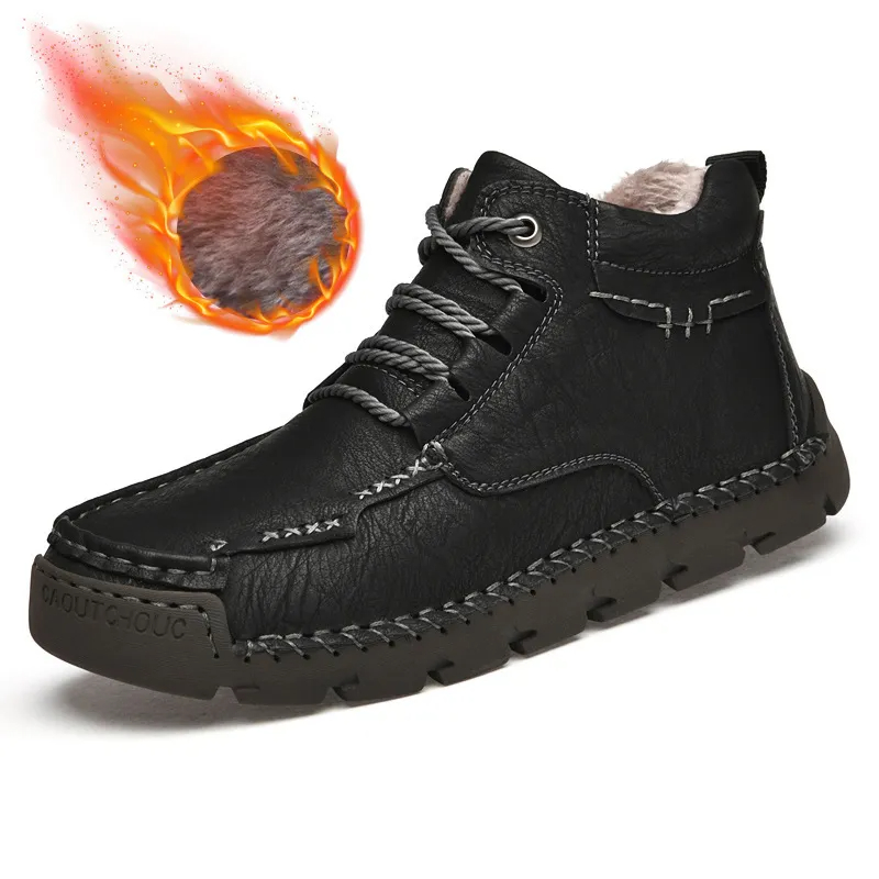 ⏰Limited Time Sale 50% OFF-Men's new handmade genuine leather orthopedic shoes with arch support