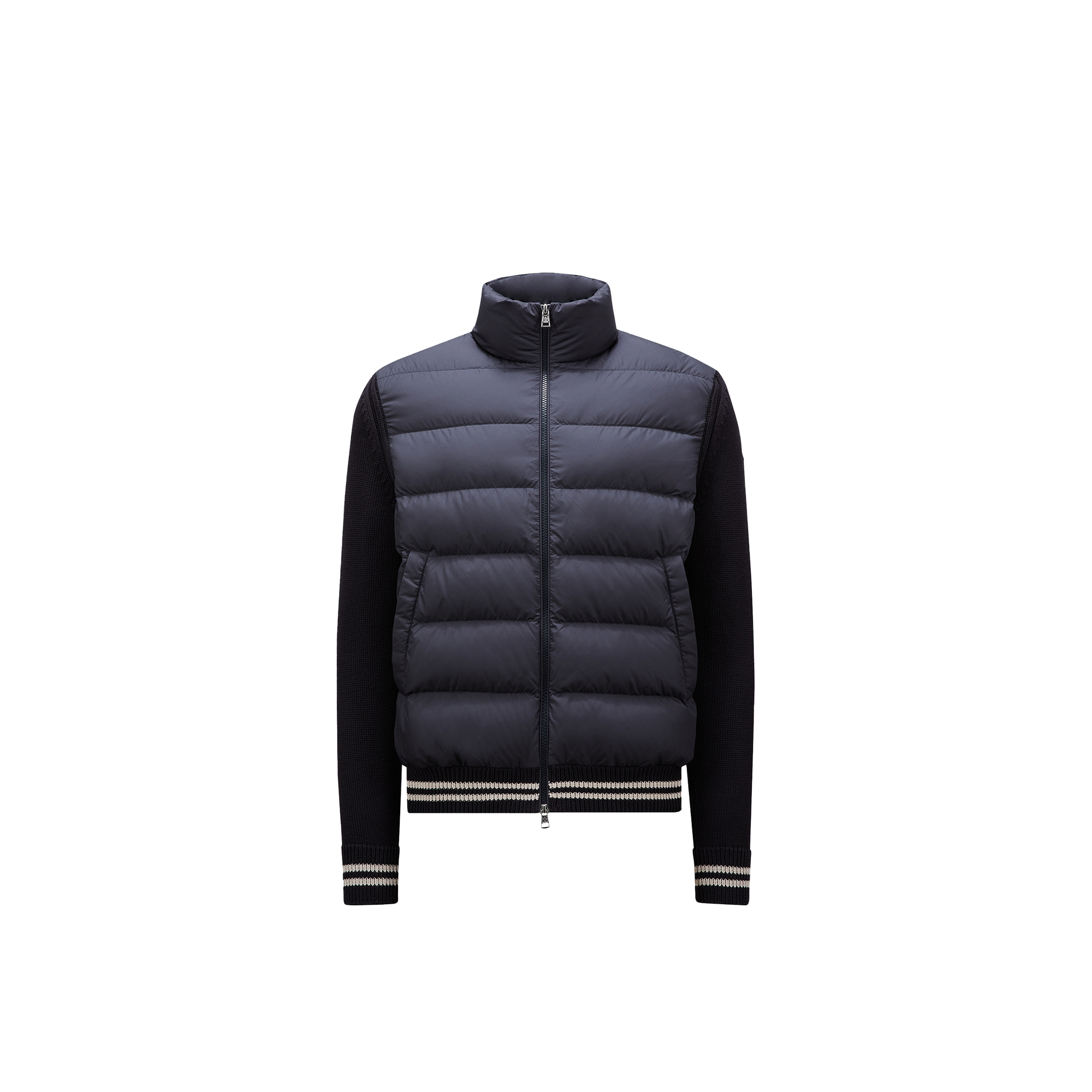 Padded Cotton Cardigan