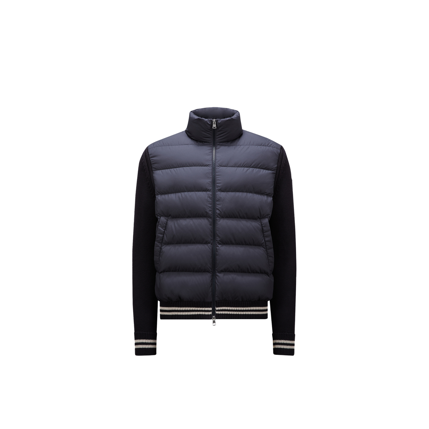 Padded Cotton Cardigan