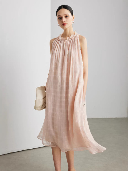 French-style sleeveless dress