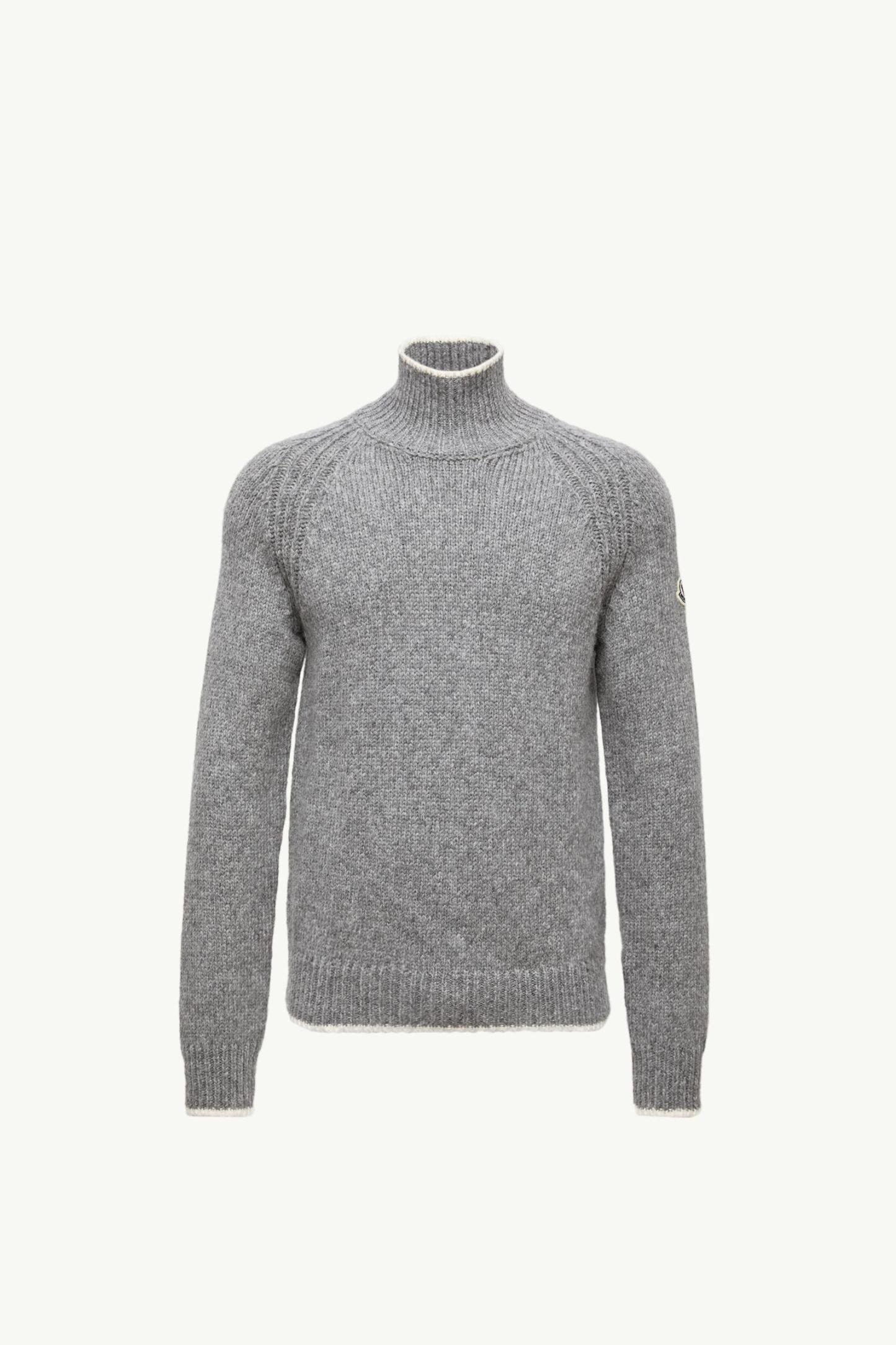 Alpaca & Wool Blend Turtleneck Sweater