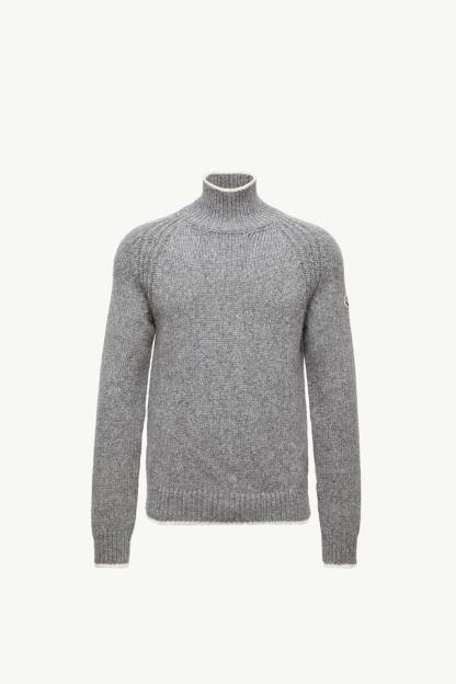 Alpaca & Wool Blend Turtleneck Sweater