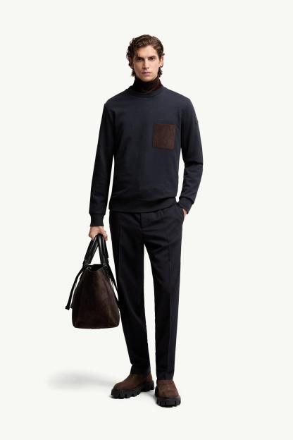 Cotton & Cashmere Sweatshirt with Pocket