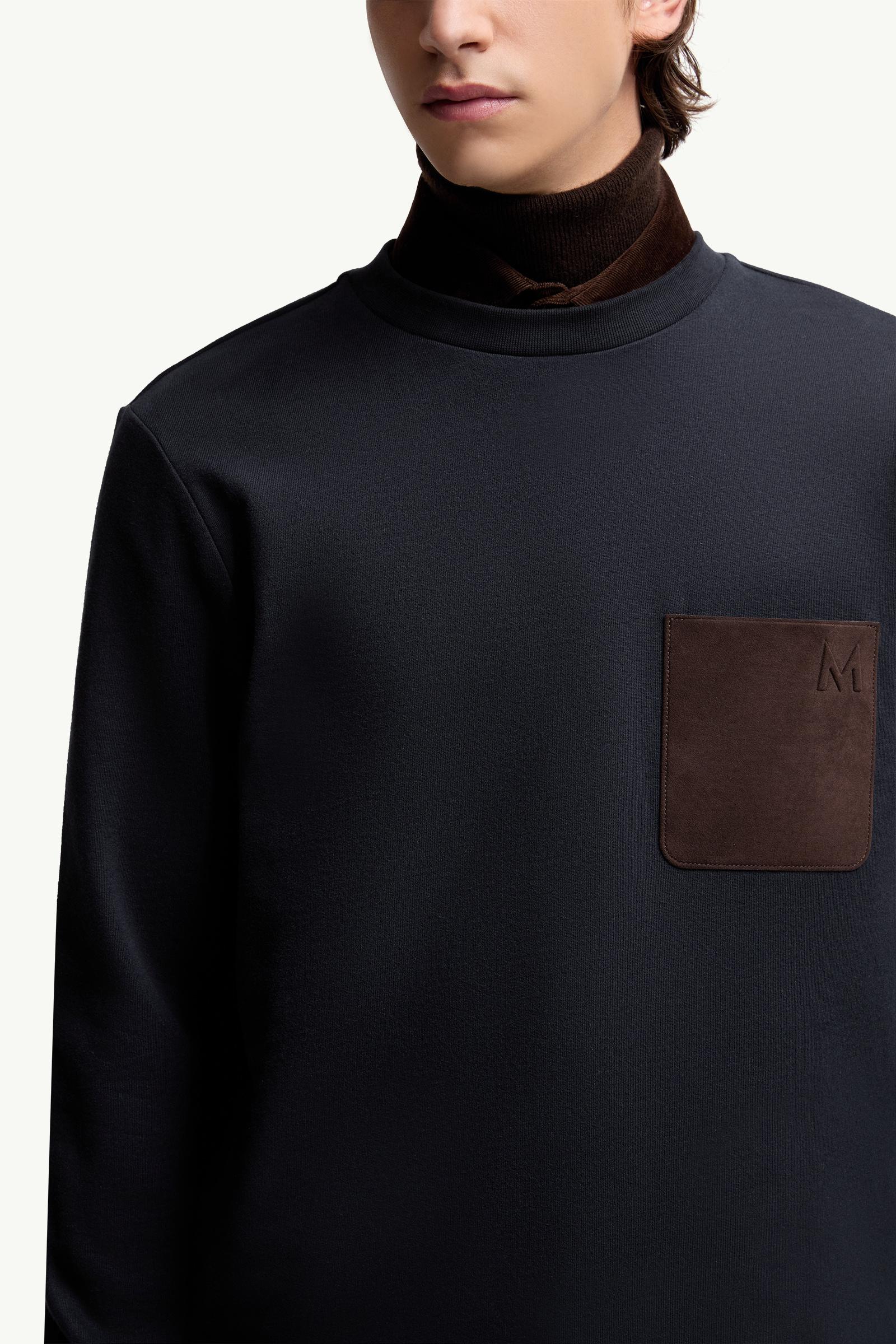 Cotton & Cashmere Sweatshirt with Pocket