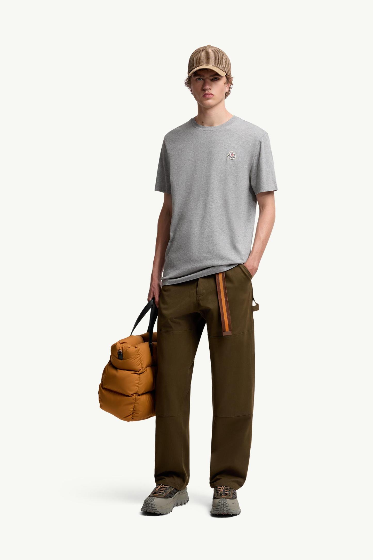 Logo Patch Cotton T-Shirt (Pack of Three)