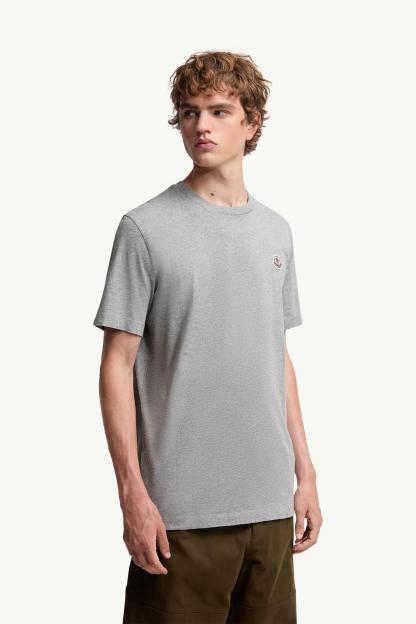 Logo Patch Cotton T-Shirt (Pack of Three)