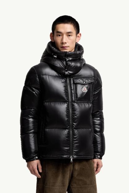 Montbeliard Hooded Short Down Jacket