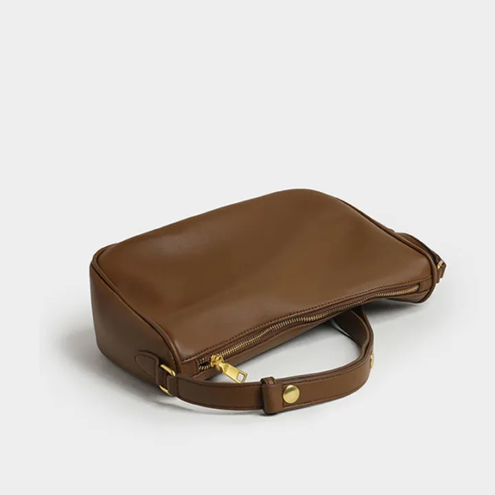 Messenger bag women's fashion solid color Korean style trendy all-match balck shoulder commuter bag