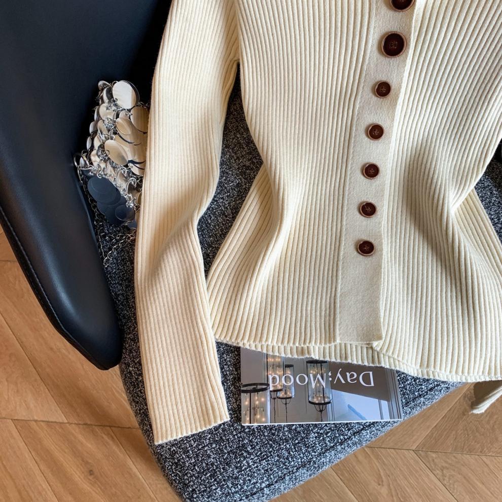 Womens Striped Cardigan Sweaters Casual Open Front Long Sleeve Button Down Knit Outwear