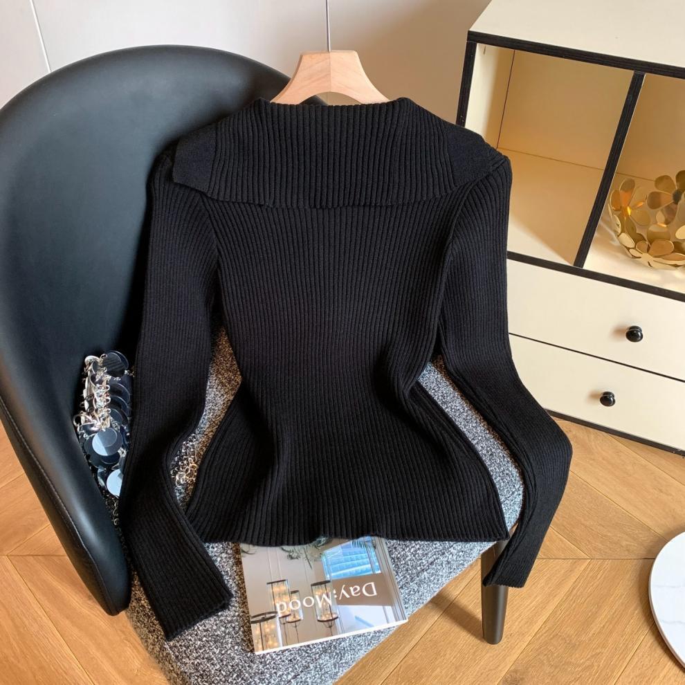 Womens Striped Cardigan Sweaters Casual Open Front Long Sleeve Button Down Knit Outwear