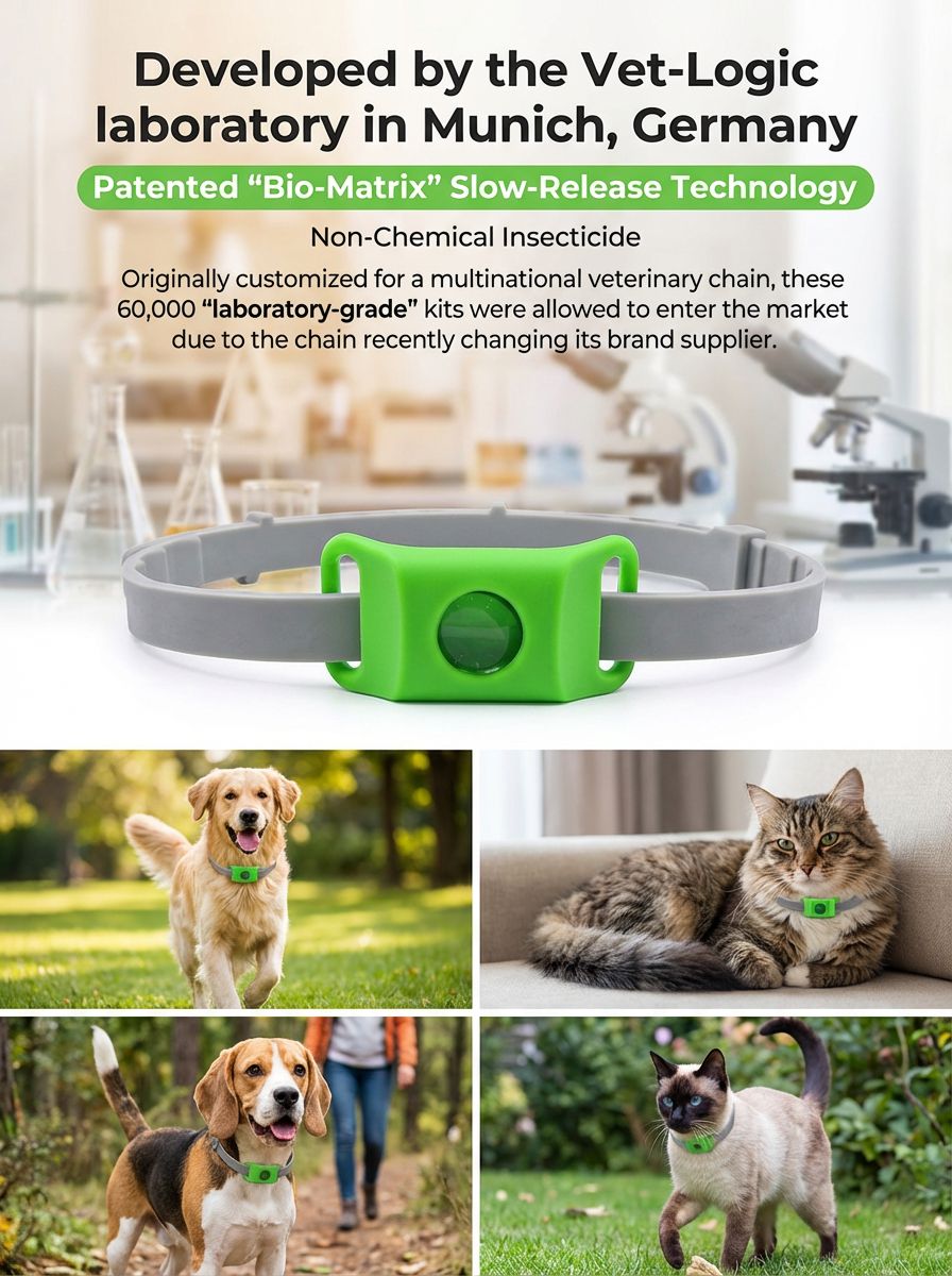 Pet anti-flea collar