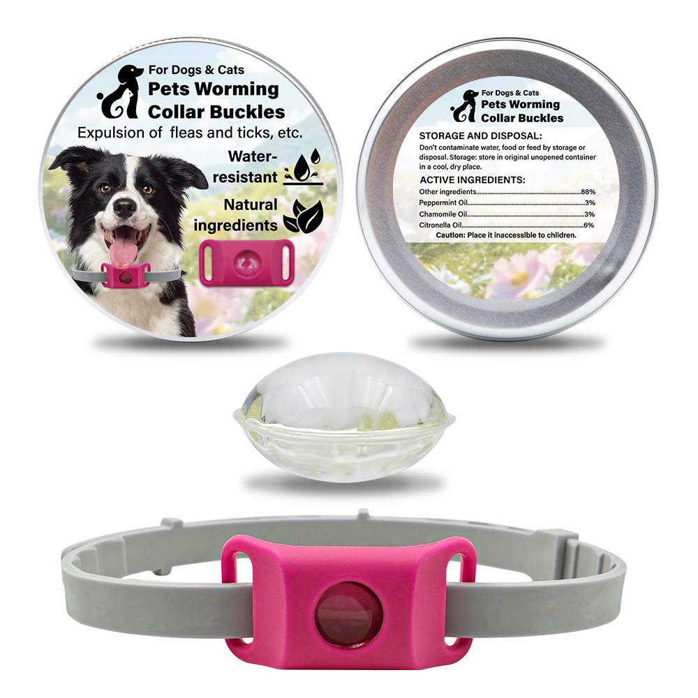 Pet anti-flea collar