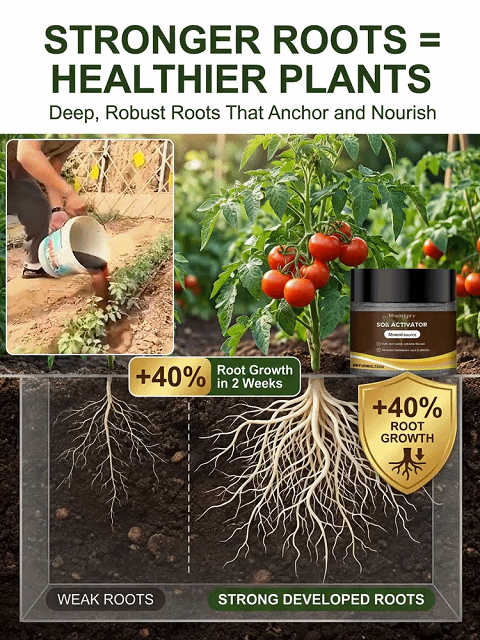 [Reviving Dead Plants] Soil Activating and Anti-Compacting Nutrients