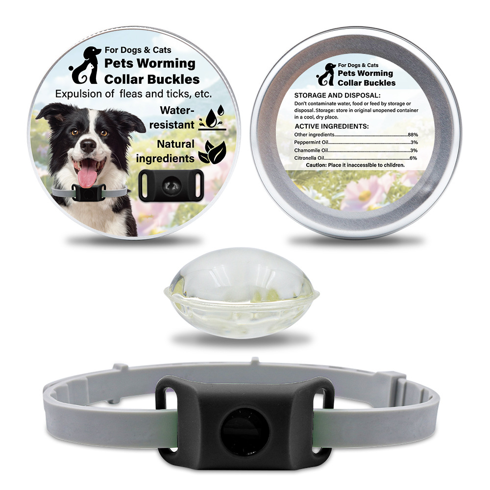 Pet anti-flea collar