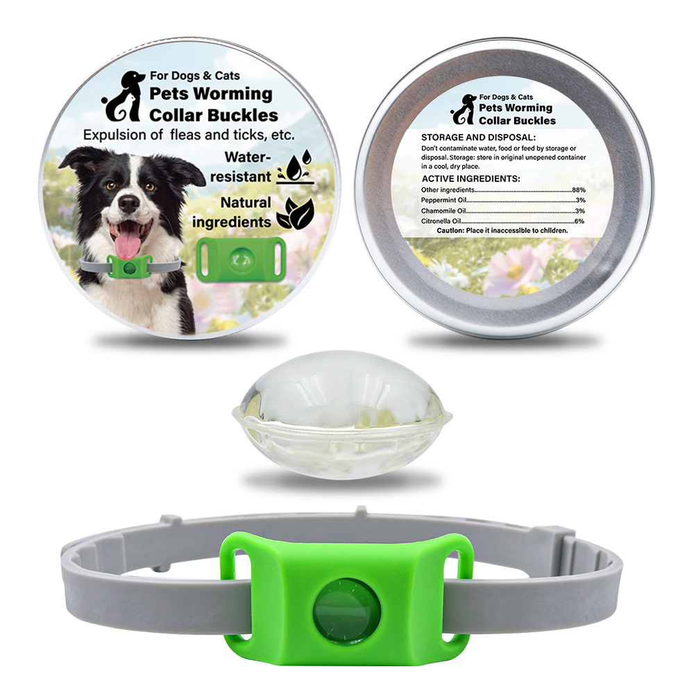 Pet anti-flea collar