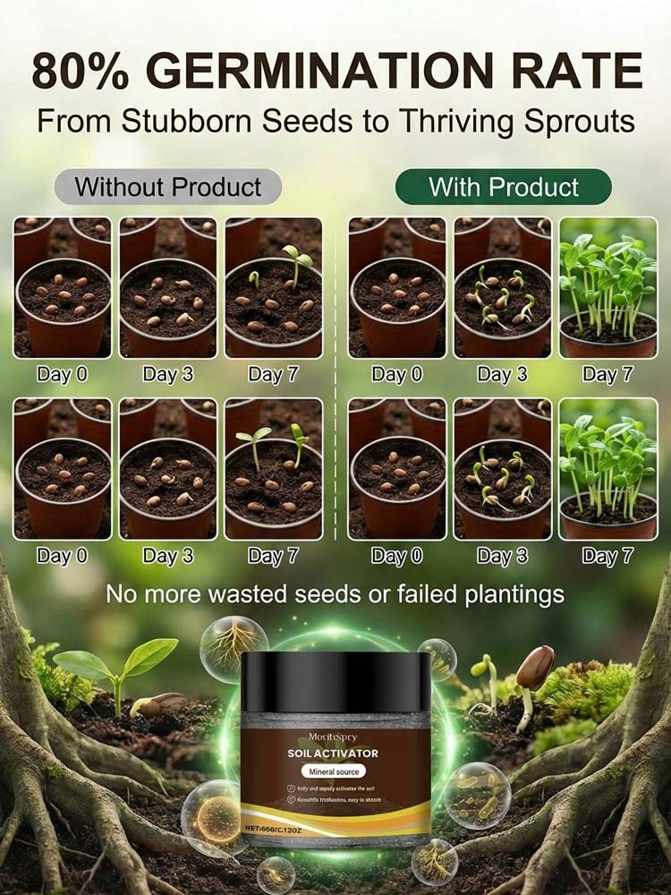 [Reviving Dead Plants] Soil Activating and Anti-Compacting Nutrients