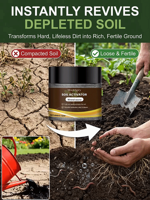 [Reviving Dead Plants] Soil Activating and Anti-Compacting Nutrients