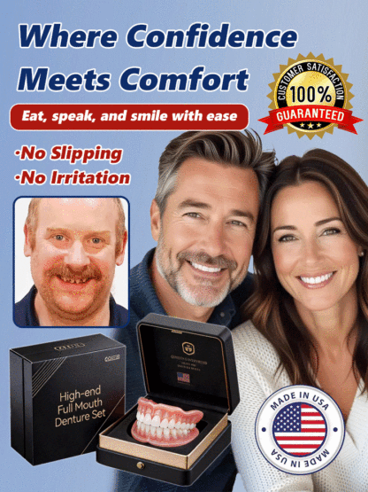 High-end custom-made full dentures