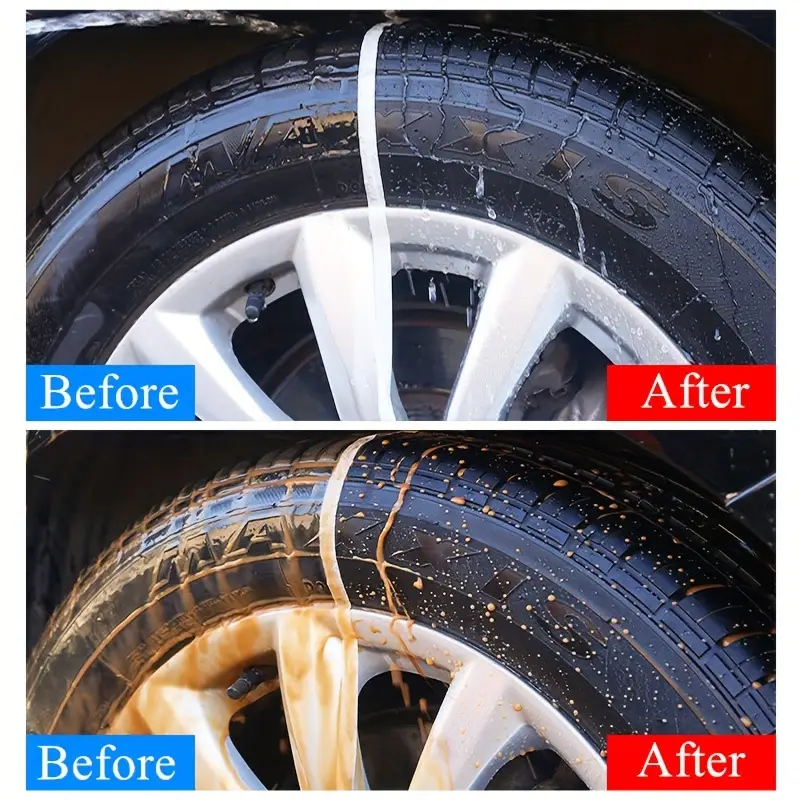 Car Tire Wheel Refinishing Longlasting Dust Removal Wax