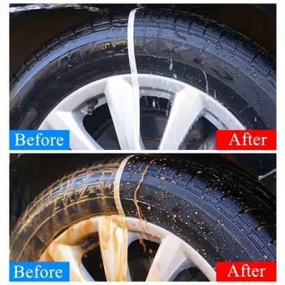Car Tire Wheel Refinishing Longlasting Dust Removal Wax