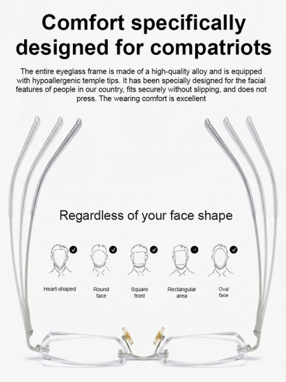 【Co-Created by Designers】Gypsophila Smart Zoom and Color-Changing Reading Glasses