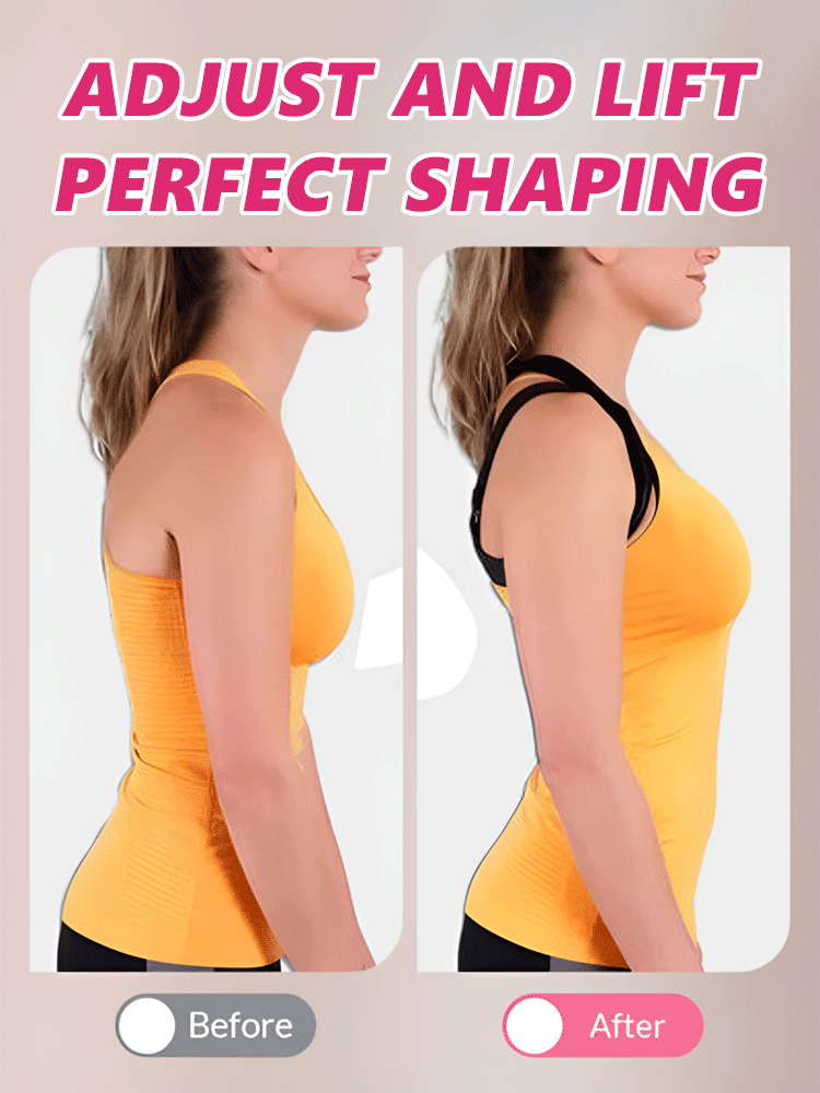 [Makes large breasts appear smaller & small breasts appear larger] Front zipper shaping bra