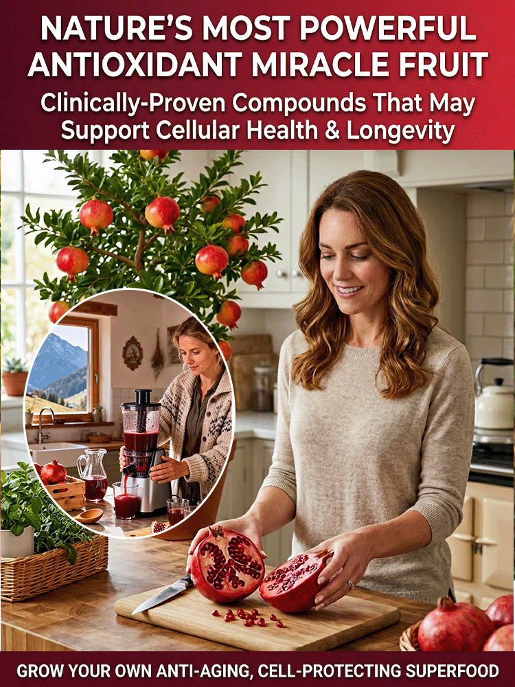 Non-GMO soft-seed pomegranate sapling